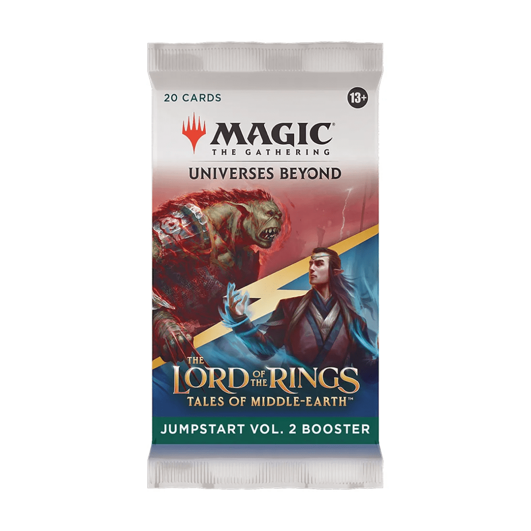 mtg lotr jumpstart booster box MTG: Tales of Middle Earth 2 Pack each appearing in 2 variations. Magic The Gathering LOTR Tales