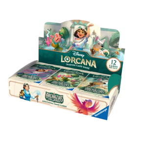 Disney Lorcana - L'Isola di Archazia Booster Pack Display sigillato, contenente 24 buste con 12 carte ciascuna.