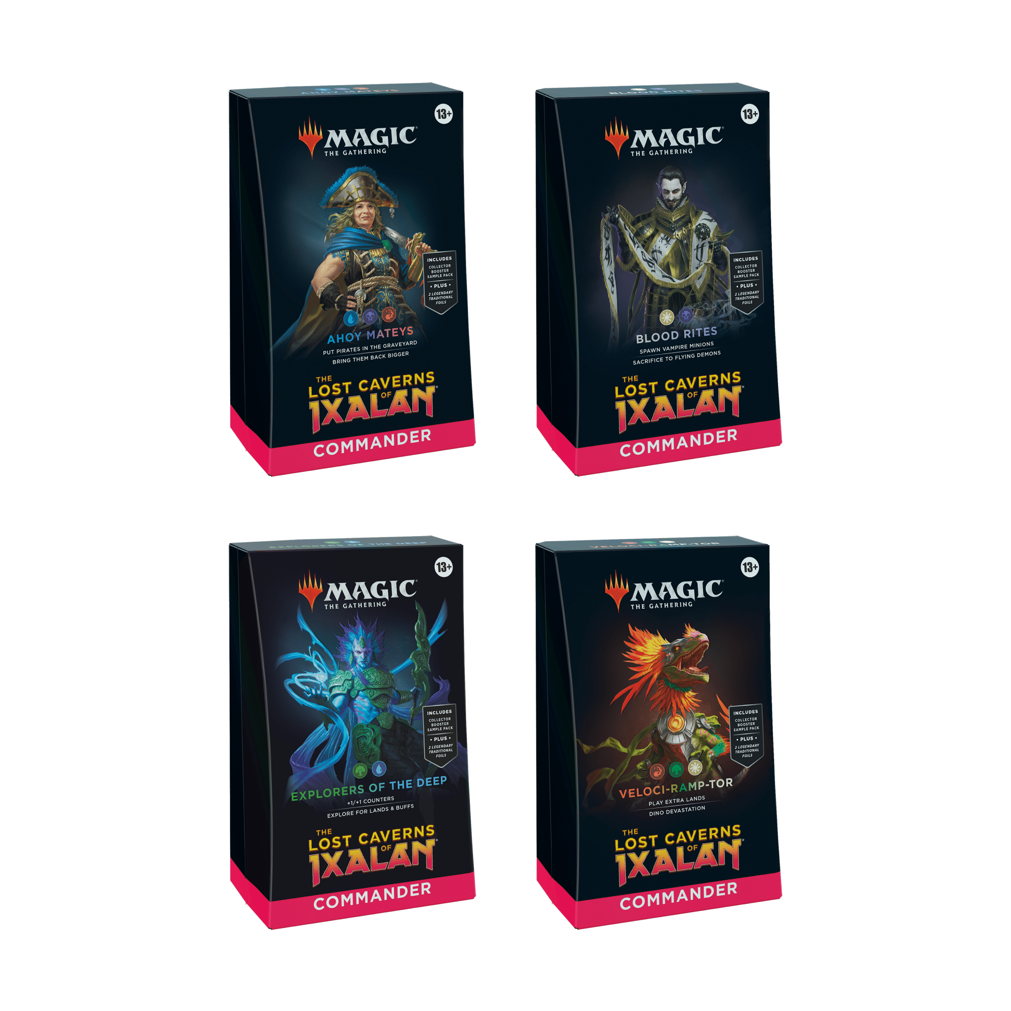 mtg lci commander deck The Lost Caverns of Ixalan Bundle Commander (EN)