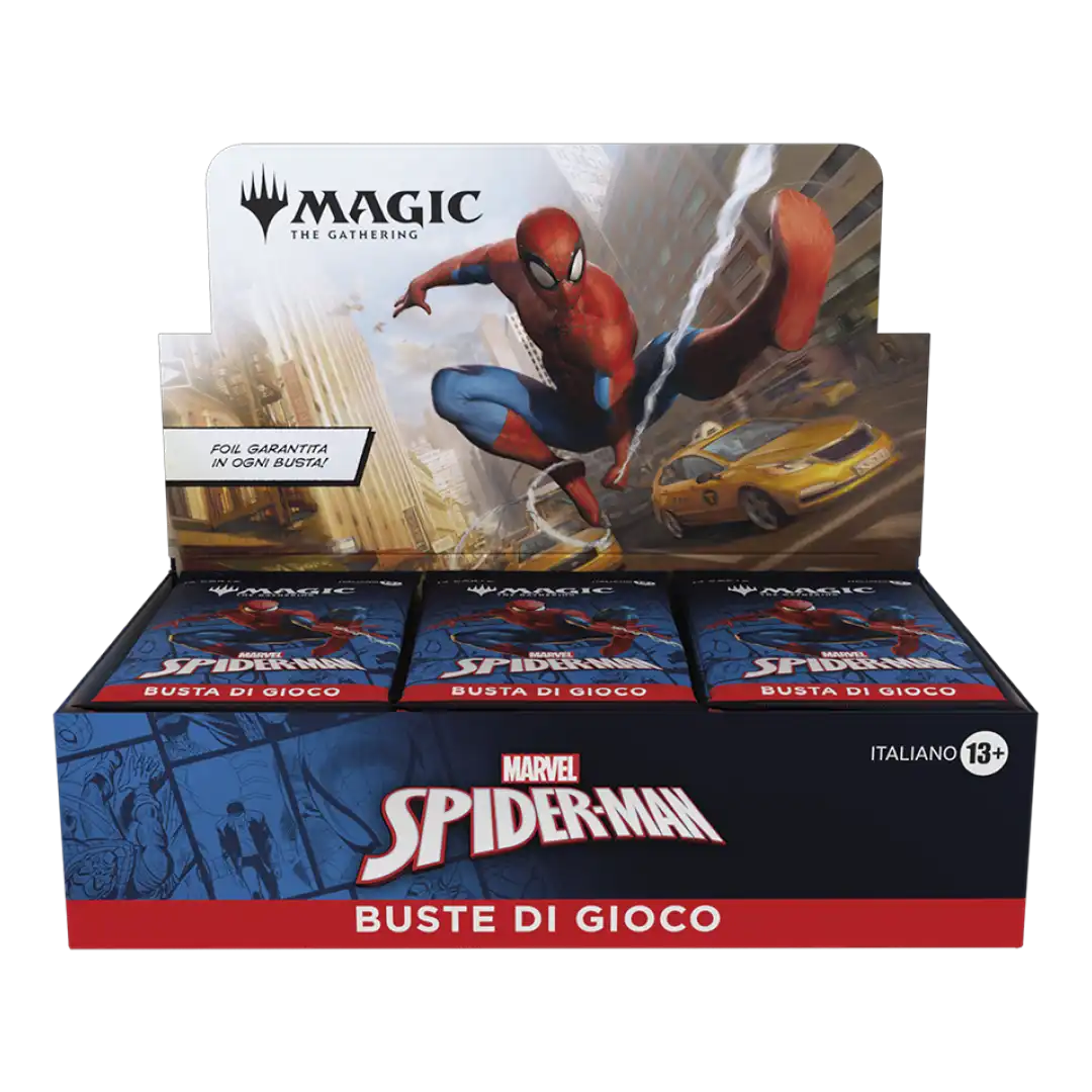 Marvel's Spider-Man - Play Booster Display (ITA) - Magic: The Gathering | Otakura