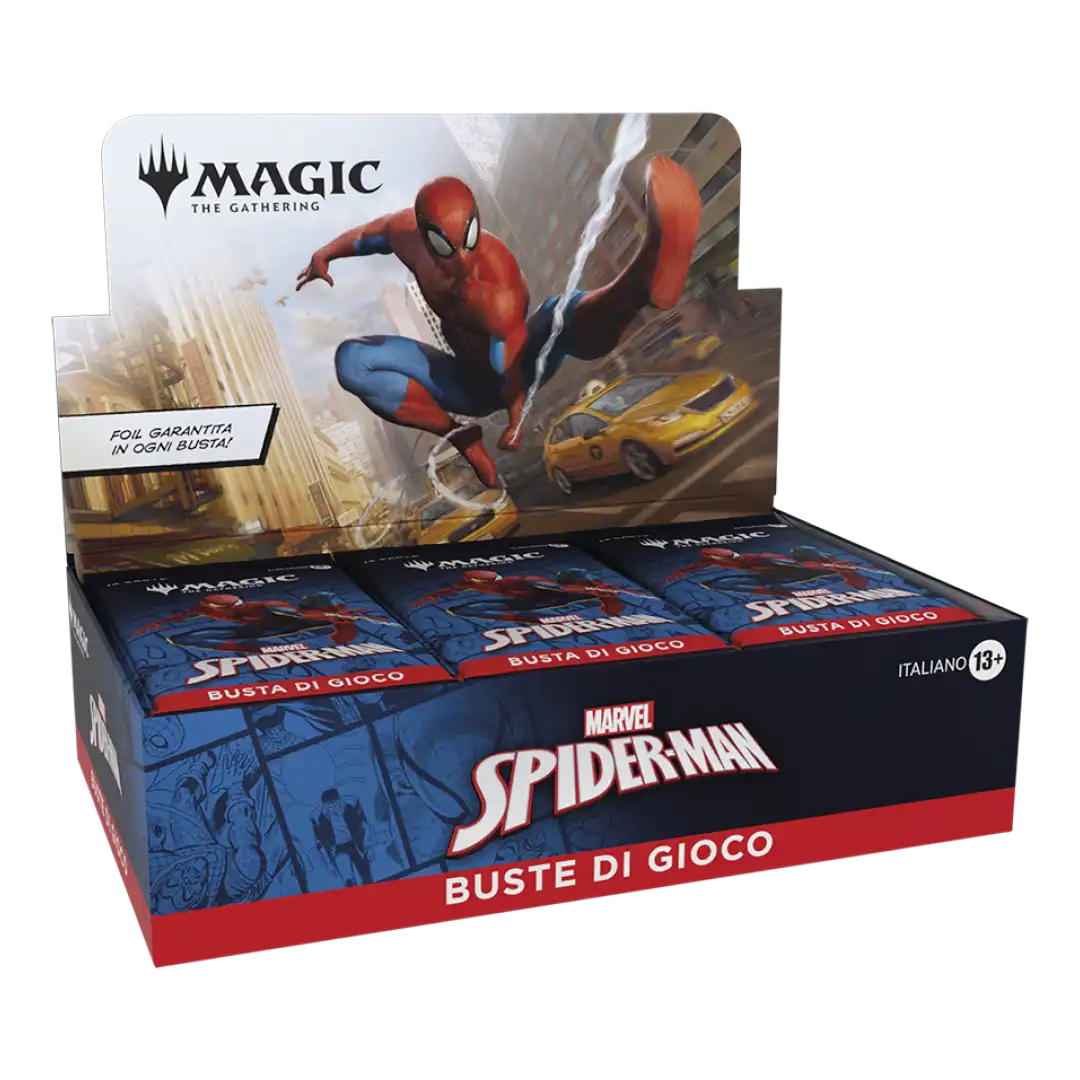 Marvel's Spider-Man - Play Booster Display (ITA) - Magic: The Gathering | Otakura