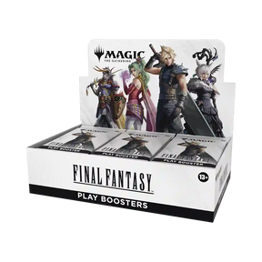 Magic: The Gathering Final Fantasy Play Booster packs in display box