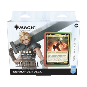 Mazzo Commander Limit Break di Magic: The Gathering - Final Fantasy VII. Cloud Strife è il comandante di un deck pensato per i fan della serie e del formato Commander.