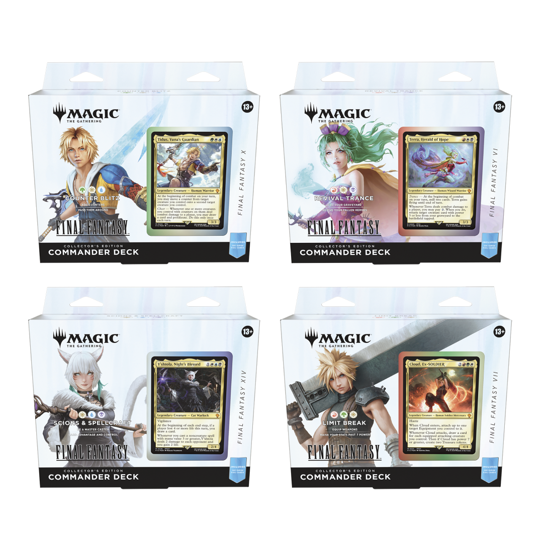 mtg final fantasy commander deck bundle Final Fantasy - Bundle Commander