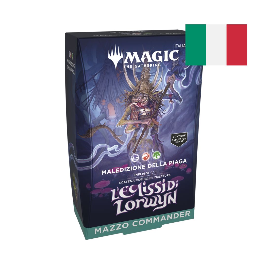 Maledizione Piaga - L'Eclissi di Lorwin - Mazzo Commander (ITA) - Magic: The Gathering | Otakura