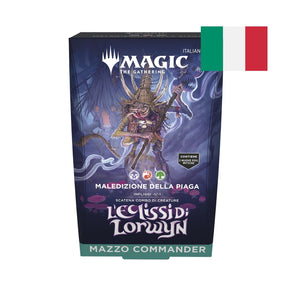 Maledizione Piaga - L'Eclissi di Lorwin - Mazzo Commander (ITA) - Magic: The Gathering | Otakura