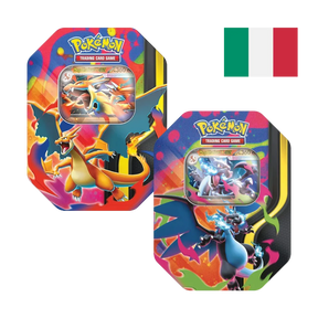 Mega Charizard ex X & Y Tin Set (IT) - Pokémon | Otakura