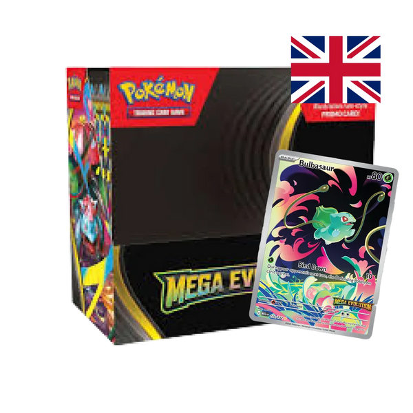 mega evolution pokemon cards booster box Mega Evolution - Booster Box with Topper (EN)