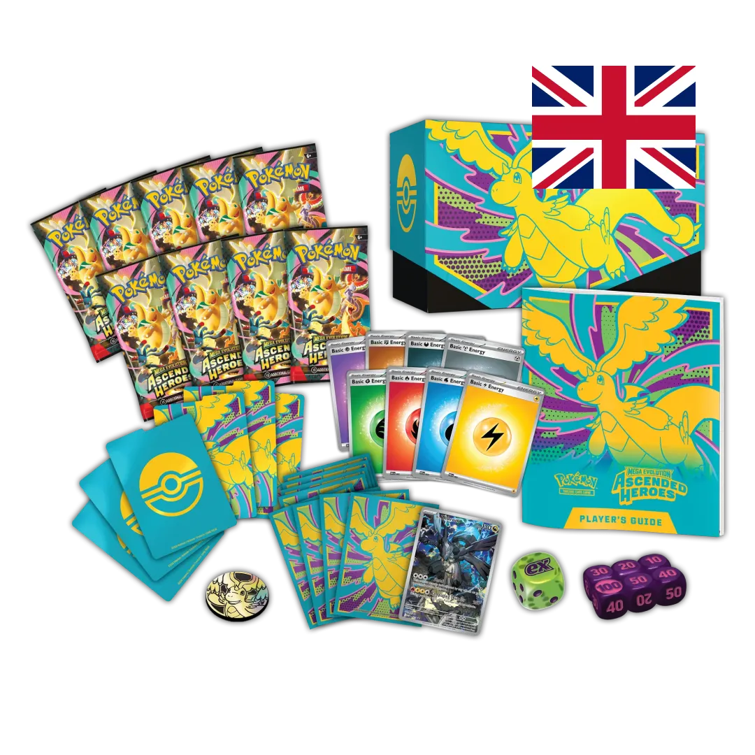 Contenuto elite trainer box Ascendent heroes