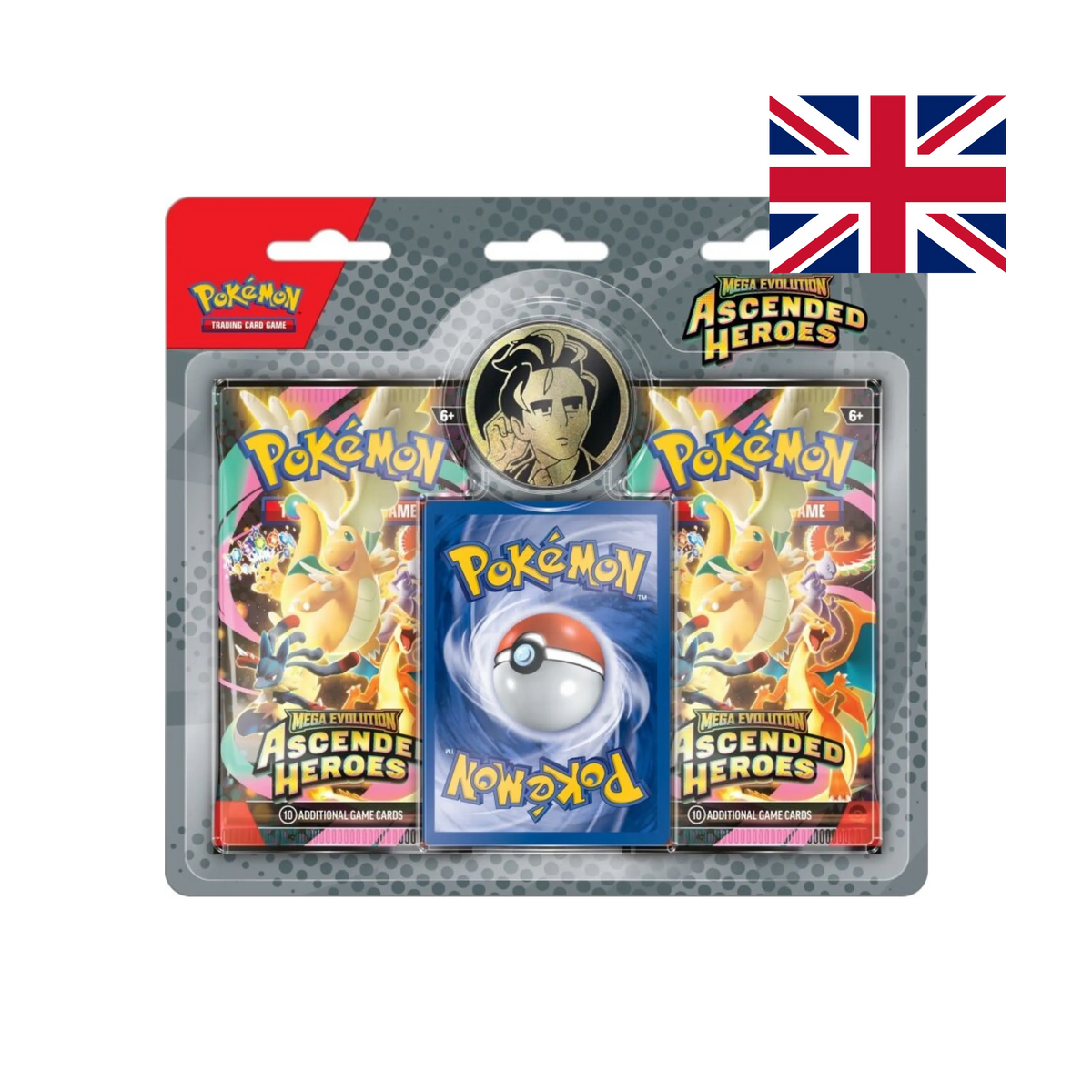 Blister Ascesa Eroica Variante Larry Komala - Pokémon TCG ENG