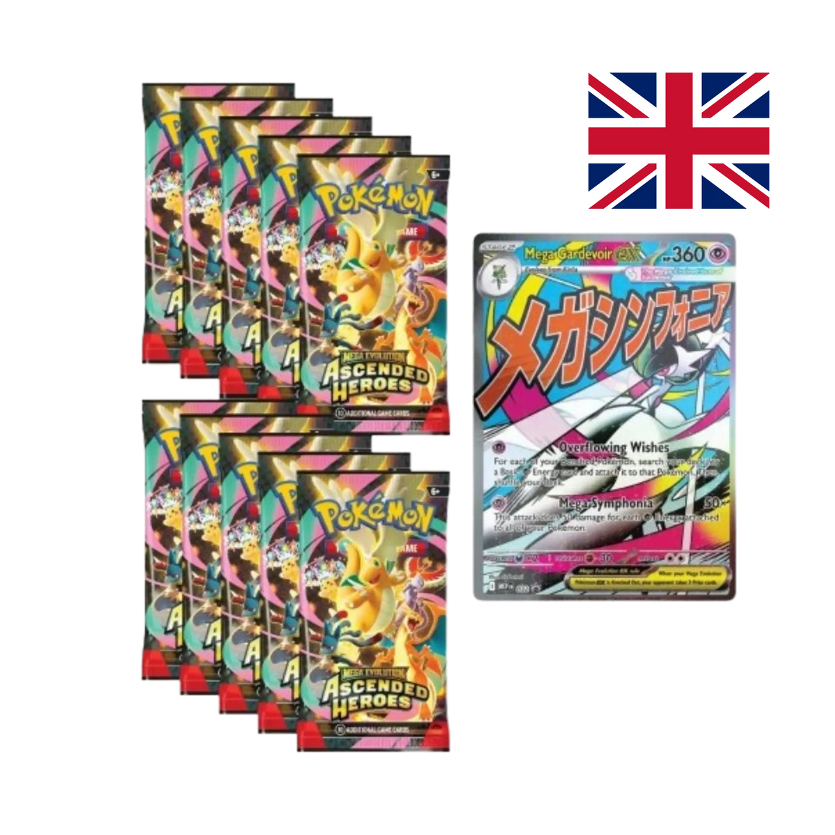 one piece tcg black deck list Ascended Heroes Collection Mega Gardevoir-ex (EN)