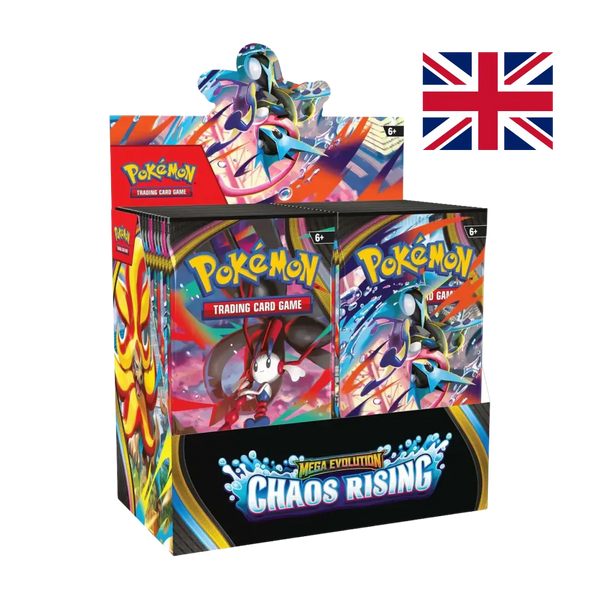 Mega Evolution: Chaos Rising - Booster Display da 36 Bustine - Pokémon TCG (ENG)