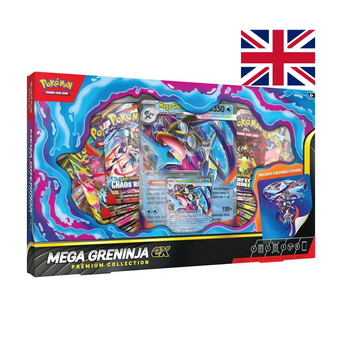 Mega Evolution: Mega Greninja ex - Premium Collection - Pokémon TCG 