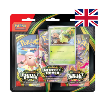 Megaevoluzione: Equilibrio Perfetto – Blister 3 Buste – Pokémon TCG (ENG)