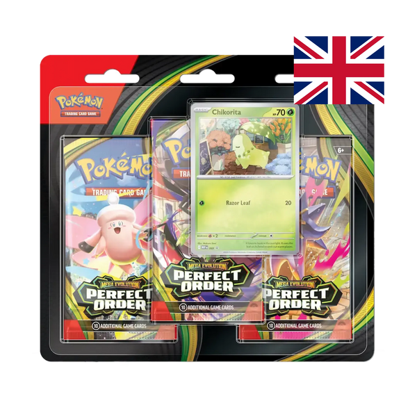 Megaevoluzione: Equilibrio Perfetto – Blister 3 Buste – Pokémon TCG (ENG)