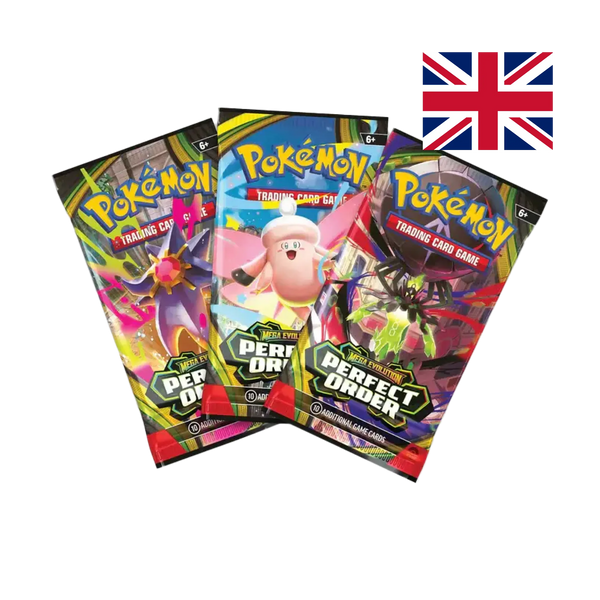Megaevoluzione: Equilibrio Perfetto – Blister 3 Buste – Pokémon TCG (ENG)