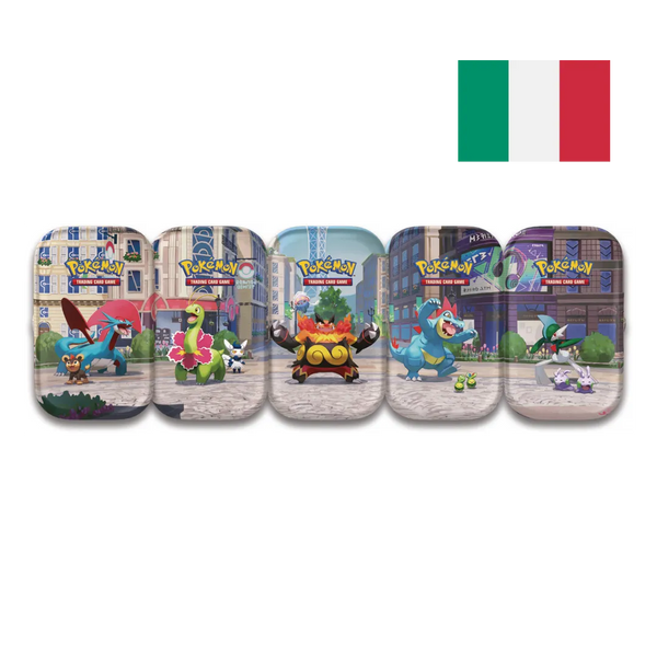 Megaevoluzione: Luminopoli - Set 5 Mini Tin - Pokémon TCG (ITA)