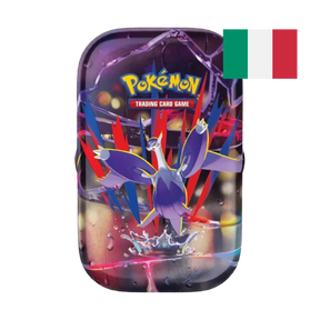 Mini tin Pokémon con Mega Latias EX.