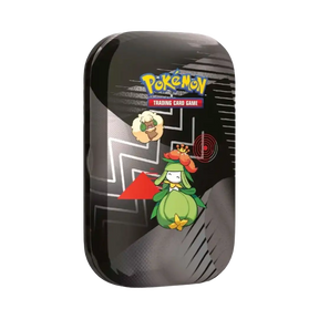Pokemon Mini Tin Lilligant e Whimsicott Black Bolt White Flare con Pokemon Erba eleganti design botanico