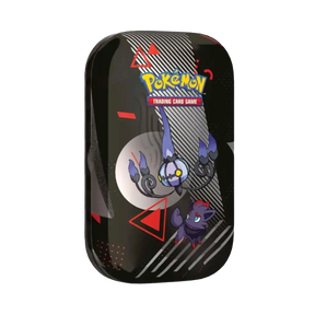 Pokemon Mini Tin Chandelure e Zorua Black Bolt White Flare con Pokemon misteriosi Spettro/Fuoco e Buio