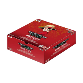 Box Display OP13 Carrying on His Will One Piece Card Game con Luffy 3° anniversario, confezione sigillata da 24 bustine edizione inglese