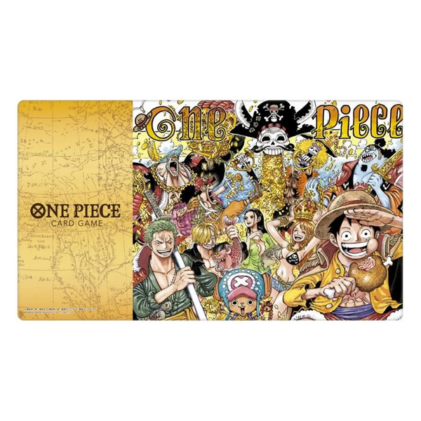 Official Playmat Limited Edition Vol.1 One Piece Card Game - Tappetino ufficiale da gioco con carta promozionale inclusa