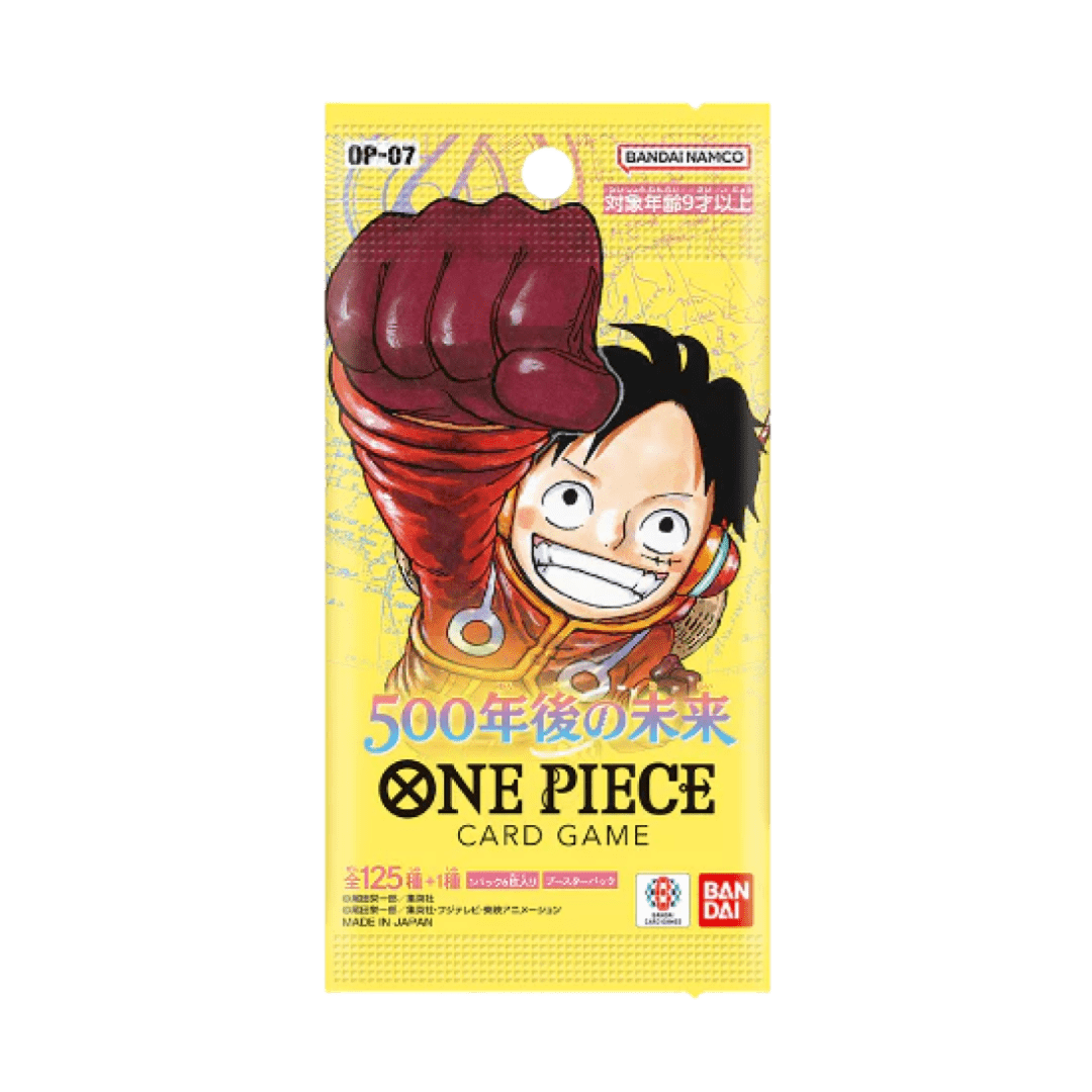 One Piece OP07 500 Years in the future bustine in giapponese