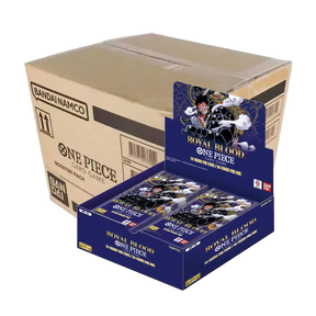 Case contenente 12 box dell'espansione Royal Blood di One Piece Card Game