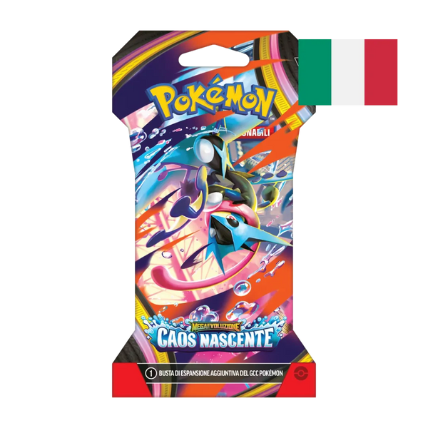 Megaevoluzione: Caos Nascente - Bustina in Paper Sleeve - Pokémon TCG (ITA)