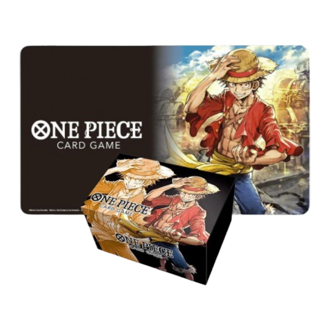 Playmat & Storage Box - Monkey D. Luffy - One Piece Card Game
