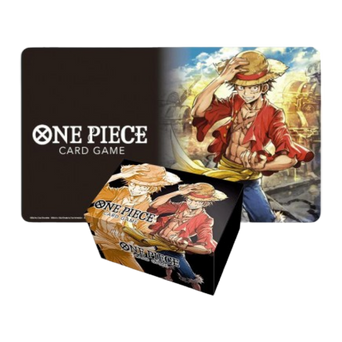 Playmat & Storage Box - Monkey D. Luffy - One Piece Card Game