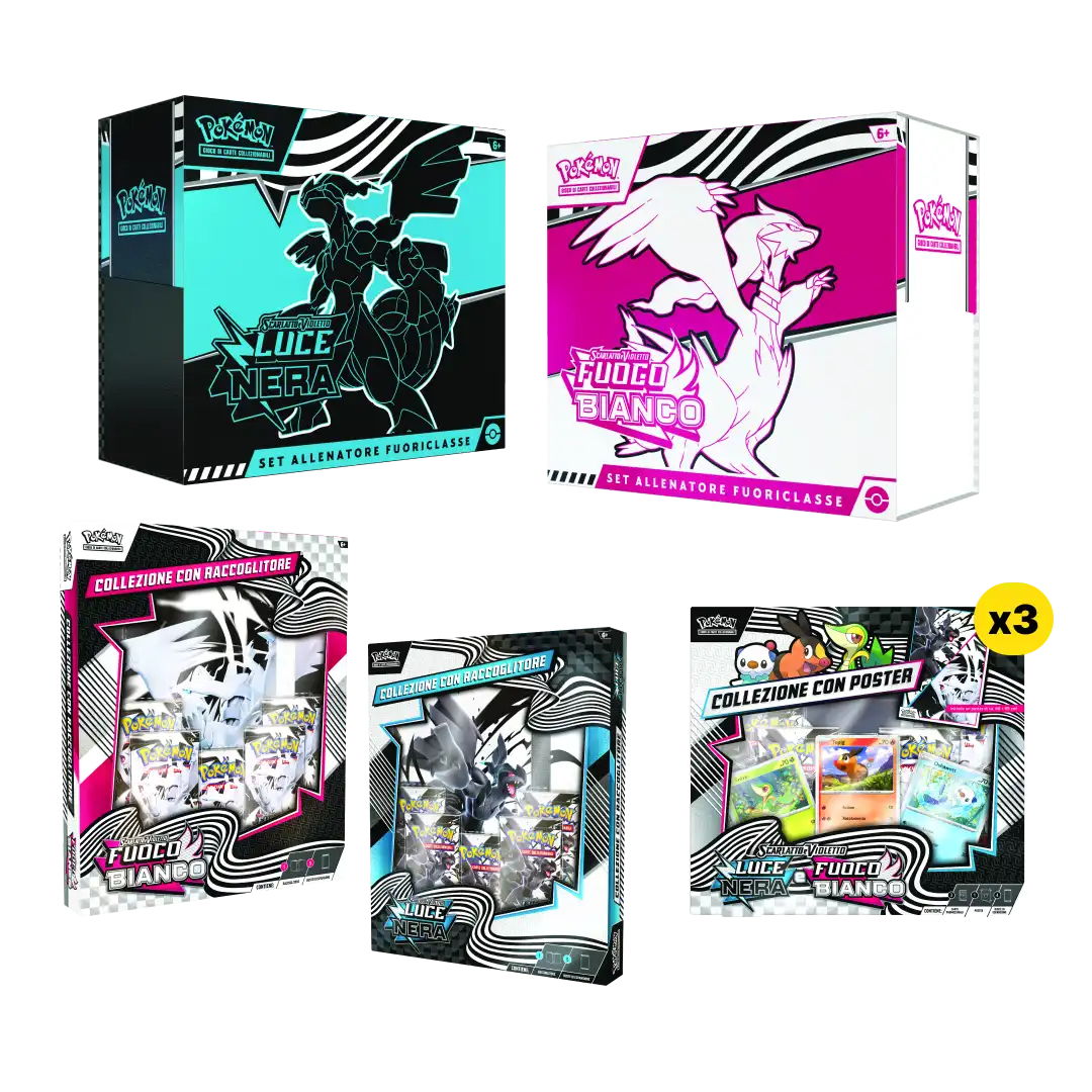 Bundle completo di Bianco e Nero Pokemon TCG