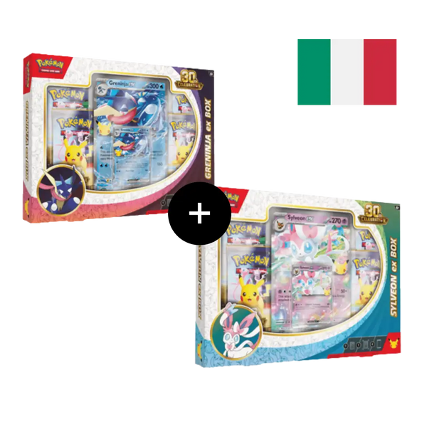 Pokemon 30° Ann. Collezione Greninja-ex & Sylveon-ex (IT)