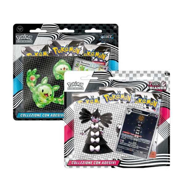 Luce Nera & Fuoco Bianco - Blister da 3 Bustine Bundle (ITA) - Pokémon | Otakura