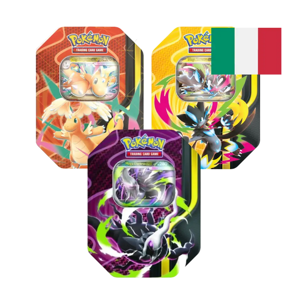 Pokemon Tin da Collezione Megaforze 2026 (IT)