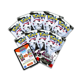 Bustine di carte Pokémon, carte promozionali e accessori dal Set Allenatore Fuoriclasse Fuoco Bianco.