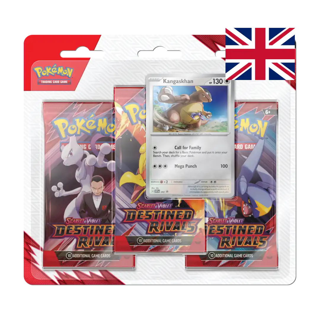 Scarlet & Violet  - Destined Rivals - 3-Pack Blister Bundle (ENG) - Pokémon | Otakura