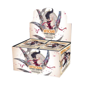 Riftbound League of Legends TCG Spiritforged Display 24 bustine booster con artwork Fiora
