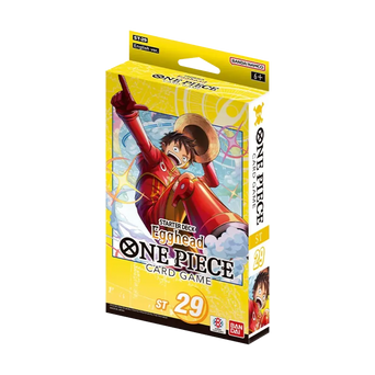Starter Deck Egghead ST-29 One Piece Card Game con mazzo pronto, carte esclusive e leader Vegapunk