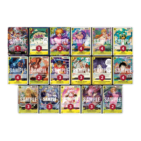 List of cards with  exclusive cards and Vegapunk leader