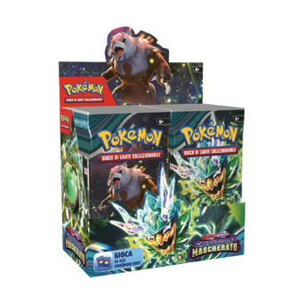 Box Display Pokemon da 36 bustine di Crepuscolo Mascherato