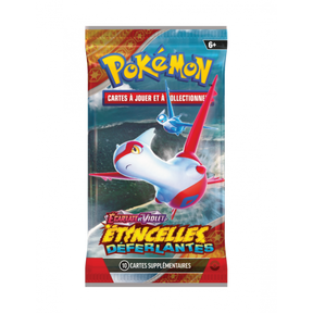 Bustina Pokémon Scarlatto e Violetto Scintille Folgoranti con Latias Teracristal in copertina