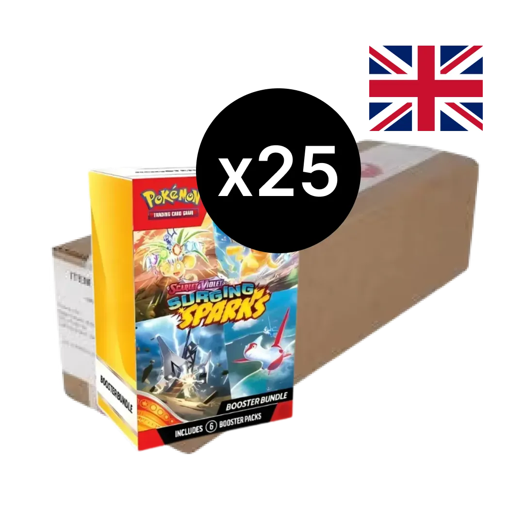 Scarlet & Violet 8 - Surging Sparks - Bundle Case 25pz (ENG)