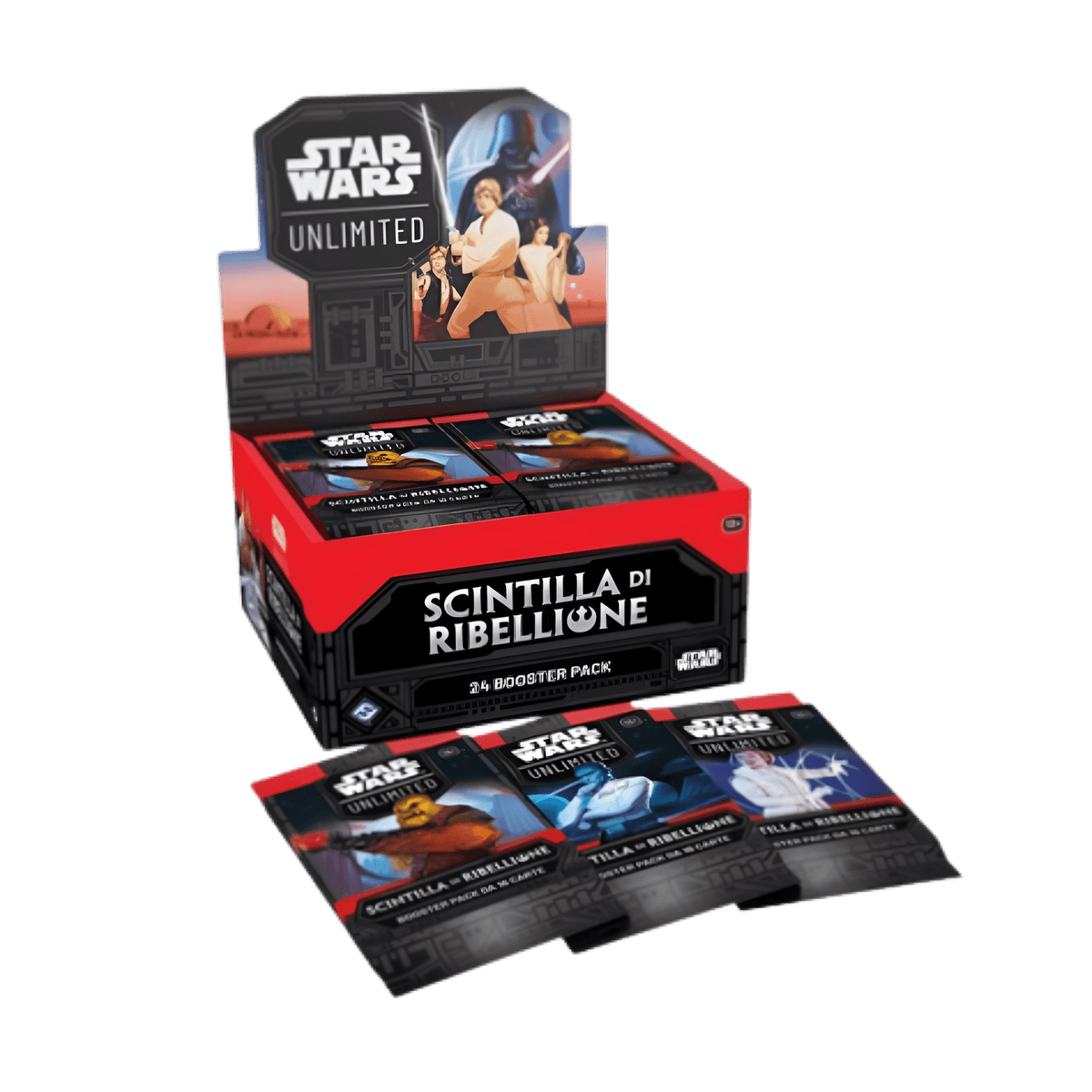 Spark of Rebellion: Booster Display 24 Packs (IT) - Otakura Spark of Rebellion: Booster Display 24 Packs (IT) - Otakura