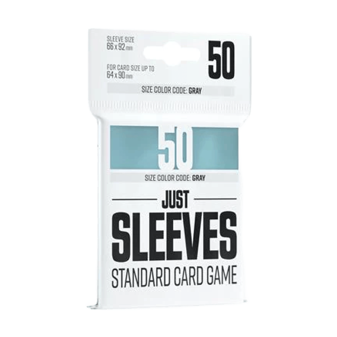 Standard Sleeves Just Sleeves Clear (50 Bustine) Gamegenic