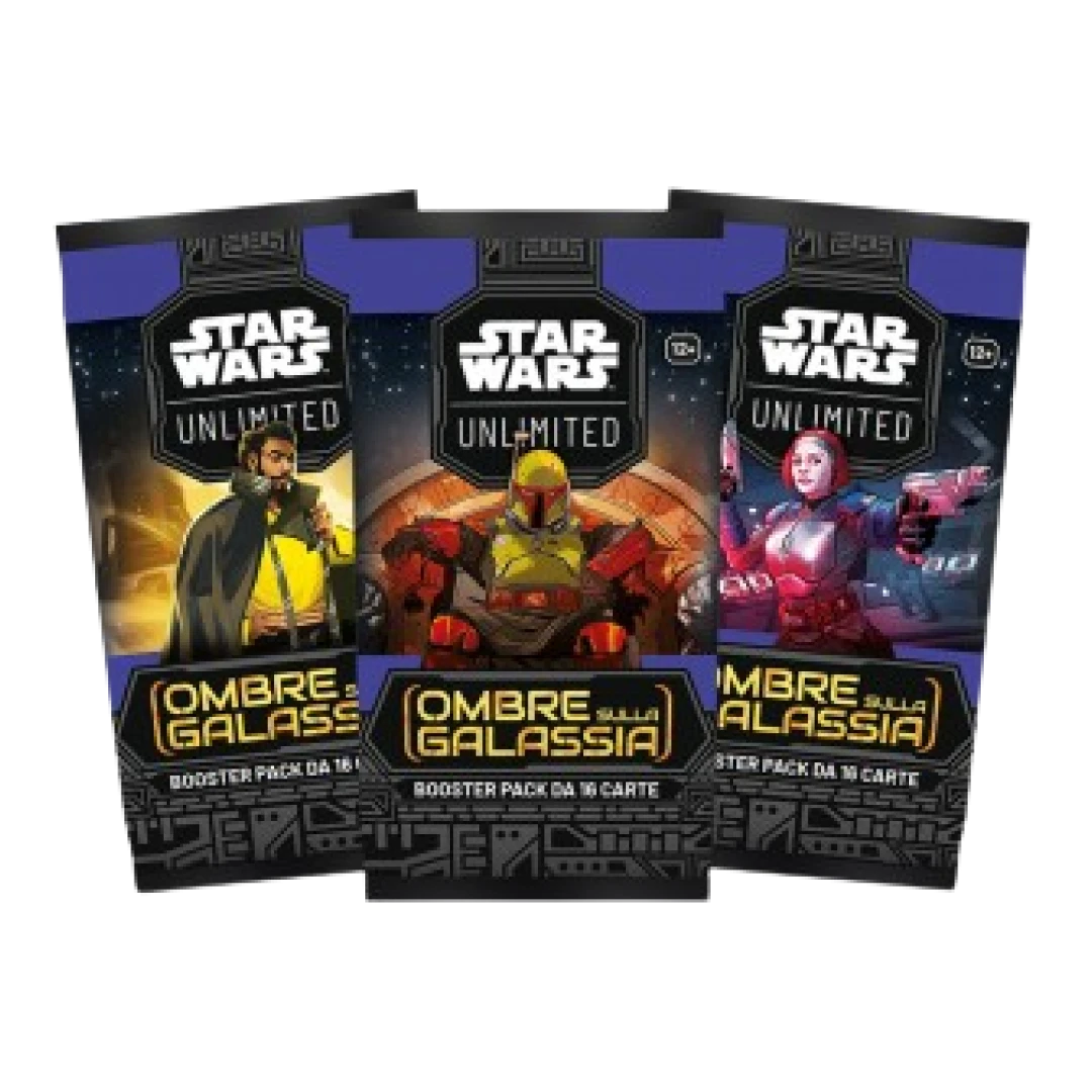 Booster Pack di Star Wars Unlimited Ombre sulla Galassia