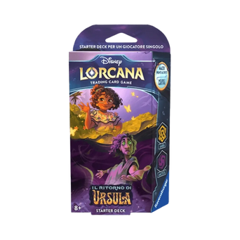 Starter Deck Ambra/Ametista - Il Ritorno di Ursula –  Lorcana TCG Disney (ITA)
