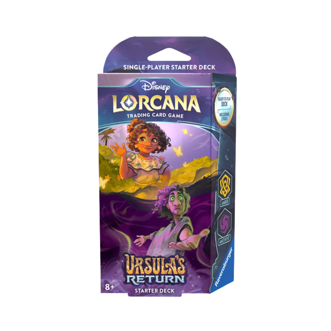 Starter Deck Ambra/Ametista - Ursula's Return –  Lorcana TCG Disney (ENG)