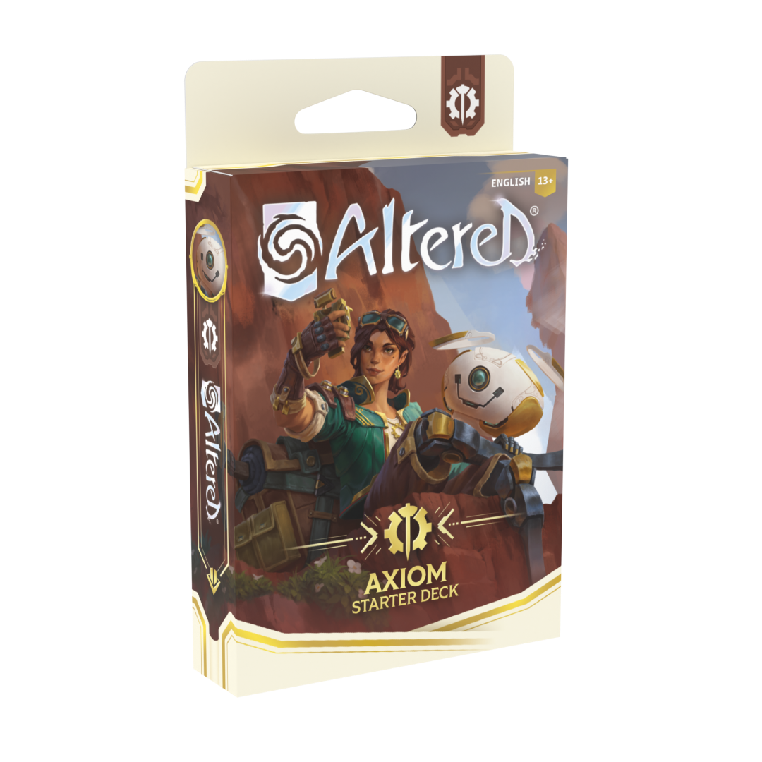 Altered TCG Starter Deck Axiom con Sierra l’Ingegnere, 40 carte e accessori, ideale per iniziare e potenziare la collezione