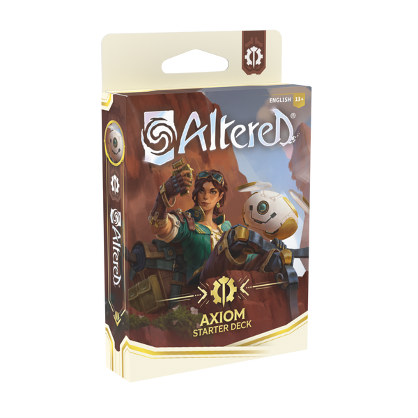 Altered TCG Starter Deck Axiom con Sierra l’Ingegnere, 40 carte e accessori, ideale per iniziare e potenziare la collezione